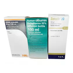 Альбумин человеческий Octapharma! 20% (200мг/мл) Австрия/Турция 100 мл фото